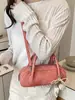 Bolso Sencillo Transfronterizo para Mujer 2026 Nueva Moda Versátil Lazo de Perlas Estilo Coreano Bolso de Hombro Cruzado Único para Mujer
