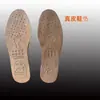 Palmilhas de Couro Genuíno para Homens, Absorventes de Suor, Sapatos de Couro Macio com Solado Macio para Mulheres para Ficar em Pé por Longos Períodos, Absorção de Choque Esportiva, Alta Elasticidade e Espessamento