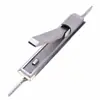 Cerradura de Armario Acero Inoxidable Ms830 Cerradura de Enlace Vertical y Horizontal Cerradura de Puerta de Armario de Caja de Distribución Cerradura de Pasador Núcleo de Cerradura de Pasador Recto para Armarios Rittal