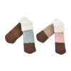 Capas para Pés de Mesa Tricotadas Capas Protetoras para Maçanetas Desenho Animado Antiderrapantes Resistentes ao Desgaste Espessadas Pés de Cadeira de Jantar Redução de Ruído Almofadas Protetoras para Casa