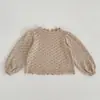 Vestido de Punto de Manga Larga para Niña Estilo Primavera y Otoño Mono Unisex para Bebé Vestido Elegante para Niña Conjuntos a Juego para Hermanas