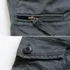 Pantalones Cargo Cortos Sueltos de Verano para Hombre con Múltiples Bolsillos, Pantalones Deportivos para Hombre al Aire Libre, Pantalones Casuales Juveniles de Algodón de Cintura Media, Modernos