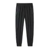 Pantalones de Hielo de Seda de Verano para Hombre, Pantalones Deportivos de Secado Rápido para Mujer, Nylon Recto Delgado Transpirable, Protección UV, Logo Imprimible