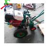 Máquina de corte de grama a gasolina com couro à mão empurrada a mão máquina automática de transplante de gramado a gasolina empurrada à mão autopropelida pá de gramado