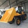 Dingdong quatro rodas basculante caminhão de arrastão retroescavadeira carregador roda caminhão de mineração