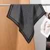 Bufanda de seda de espiga vintage para mujer, adecuada para primavera y otoño, pañuelo cuadrado pequeño, bufanda elegante para cuello de camisa, bufanda para cuello de traje, faja de cintura de moda y chal