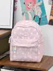Mochila fofa de estrela estilo japonês, minimalista e leve, versátil para estudantes, grande capacidade, atacado