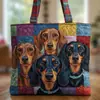 2026 Nueva Serie Transfronteriza de Cachorros Estampado Digital Bolso de Hombro Acolchado de Moda