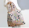 Nova Bolsa de Armazenamento de Nylon Cartoon Mickey Grande Capacidade Espessa para Viagem Supermercado Bolsa de Ombro Portátil para Compras Atacado