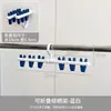 Varal Doméstico com Múltiplos Clipes Anti-Embaraço Clipes para Meias Varal para Secar Roupas de Dormitório Estudantil Clipes para Calças Rack de Armazenamento para Chapéus
