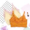 Top de tubo con tirantes y encaje para el pecho, ropa interior sexy que combina con todo, chaleco deportivo de yoga con espalda hermosa para niña