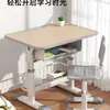 Clase de Capacitación Sin Instalación Pupitres y Sillas Escolares Escritorios de Escritura Pupitres para Estudiantes de Primaria en Casa Pupitres y Sillas de Estudio Elevables para Niños