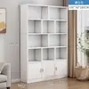 Estantería de Almacenamiento, Armario de Almacenamiento Doméstico de Pie, Armario de Almacenamiento de Pared para Sala de Estar y Dormitorio, Librero Integrado en la Pared