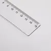 Régua Plástica Transparente de Impressão Bilateral 302015cm Ferramentas de Desenho Artístico Material Escolar Estudante Régua Plástica Atacado
