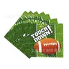 Set de vajilla desechable de fútbol Super Bowl Nuevo Transfronterizo Suministros para Fiestas Platos de Papel Desechables