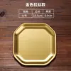 304 Coreano estilo Aço Inoxidável Dourado Prato de Sobremesa Cuspindo Osso Prato Quadrado Prato de Lanche Pratos Frios Pratos de Picles Criativos