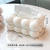 Caixa de Lenços Fengyunduo Cor Creme Marshmallow Nórdico Sala de Estar Mesa de Jantar Caixa de Papel para Guardanapos Decorações de Mesa