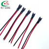 Cabo Conector Sm Macho-Fêmea, Chicote de Fios com Terminais Vermelho e Preto, Cabo de Alimentação para Dispositivo de Hidratação, Cabo de Conexão de Bateria, Fio Plug