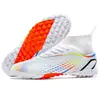 Zapatos de fútbol de caña alta para talla grande, transfronterizos, para el Mundial, para niños y niñas, con tacos y púas largas, para entrenamiento de adultos en césped artificial