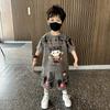 Traje de Verano Nata Boys 2025 Estilo Nuevo Guapo Bebé Moda de Verano Ropa de Pantalones Cortos de Manga Corta para Niños