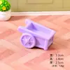 Carro Colorido Nuevo y Creativo Accesorios de Decoración para Casa de Muñecas Hecha a Mano DIY Mini Adornos de Coche de Escritorio