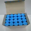 Tiza Gruesa Azul para Madera, Tubos de Acero, Pintura Exterior de Fábrica, Marcado, Graffiti, Tiza Grande, 20 Piezas por Caja