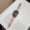 Correa de Metal para Reloj de Acero Inoxidable Estilo Japonés para Mujer Adecuada para Apple iWatch 11ª Generación 10/987Ultrase
