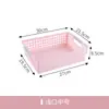 Caixa de Armazenamento de Plástico Mesa Cesto de Armazenamento de Livros para Jardim de Infância Lanches Diversos Caixa de Armazenamento para Cozinha Cesto de Armazenamento Cesto para Frutas e Legumes