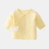 Ropa para Recién Nacidos Ropa de Medio Espalda para Bebé Estilo Cálido de Otoño e Invierno Ropa Interior para Bebé Prenda Base de Manga Larga para Bebé