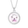 Suministro de Fábrica Difusor de Perfume Espiral Collar de Aceite Esencial de Aromaterapia Acero Inoxidable de Alta Calidad Collar para Mujer