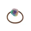 Joyería de Acetato Estilo Coreano Rosa Tridimensional Elástico para el Cabello de Acetato Cuerda para el Cabello Retro de Gama Alta Elástico Versátil Personalizado para Moño
