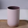 Taza de gárgaras de dos colores fresca y simple para el hogar, Taza de cepillado de dientes para parejas, Taza de cepillo de dientes de plástico, Taza de agua
