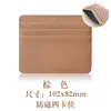 Portatarjetas spot transfronterizo ranuras para tarjetas de gran capacidad portatarjetas pequeño ranuras para múltiples tarjetas compacto para mujer funda de tarjeta de cuero pu portatarjetas al por mayor