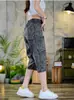 2026 Pantalones de Siete Puntos Nuevos para Hombre Verano Seda Helada Transpirables Shorts Casuales Pantalones Rectos de Tendencia de Longitud Media