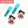 Charms para Sapato Crocs Desenho Animado Raio Grafite Urso Preto Acessórios Acessórios para Chinelo DIY Charms de Sapato Removíveis Atacado do Fabricante