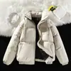 Jaqueta de inverno acolchoada de algodão com gola alta para homens, moda transfronteiriça Amazon, nova, grossa, folgada, quente, roupa tipo pão