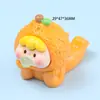 Figuras de Frutas de Burbujas 3D de Resina Accesorios DIY Paisaje en Miniatura para Coche Adornos Pequeños Materiales de Bolsas Sorpresa
