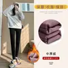 Pantalones de tiburón color café para mujer, adecuados para primavera y otoño, pantalones de yoga y fitness gruesos de cintura alta que levantan los glúteos, nuevo estilo 2026, leggings ajustados