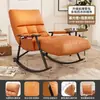 Mecedora de balcón para adultos, adecuada para dormir, uso en casa para tomar el sol, doble propósito para sentarse y dormir, sillón reclinable perezoso, sillón sofá individual