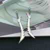 Europa transfronteriza y Estados Unidos nueva personalidad simulación antiguo colgante de espada de plata colgante diy marcapáginas hecho a mano material de accesorios de aleación