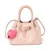 Bolso Cubo de Diseño de Nicho Casual 2026 para Mujer Estilo Coreano de Gama Alta Nuevo Bolso de Hombro Cruzado