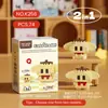 Venta al por mayor Compatible Lego Bloques de construcción de micropartículas Juguetes de bloques educativos para niños Animación de dibujos animados Transfronterizo