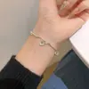 Estilo Té Ing Pulsera de Corazón de Colores Super Hermosos con Cuentas Diseño de Nicho Ins Pulsera 2023 Nueva Joyería de Mano de Moda