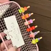 Grampo de Cabelo Fofo com Atmosfera Cremosa Grampo Elegante sem Marcas para Cabelos Soltos Grampo para Franja da Testa Grampo Bico de Pato para Estudantes