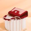 Bolsa de Casamento Feminina Bolsa de Noiva Feminina Elegante Vermelha Nicho Vermelha Bolsa Pequena Bolsa de Mão 2024 Novo Estilo