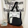 Bolsa de Calor para Gato Linda Bolso de Mano Mijo Bolso de Hombro Cruzado Dulce Bolsa Transparente Bidimensional Bolsa para Tutoría de Estudiantes