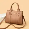 Bolso Moderno y Sencillo, Elegante y con Estilo, Bolso de Moda Estilo Coreano para Madres de Mediana Edad, Bolso de Hombro para Mujer de Gran Capacidad, Bolso de Mano, Bolso Cruzado