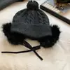Gorro de Lana Tejido de Moda Estilo Coreano para Mujer, Otoño e Invierno, Cálido y a Prueba de Viento, Gorro Japonés de Gama Alta Versátil para Circunferencia de Cabeza Grande