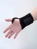 Protector de muñeca deportivo para fitness, material de buceo, ajustable, transpirable, alta elasticidad, correa de muñeca con hebilla para el pulgar para entrenamiento de levantamiento de pesas, protector de mano