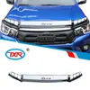 Tixinrui é Adequado para Toyota Hilux com Saídas de Ar, Preto Fosco Pedra de Areia Bloqueio Protetor Acessórios Decorativos para Caminhonete Off-Road